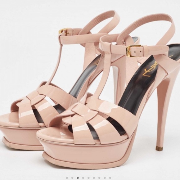 ⭐️💎⭐️HP x 2 ❤️Best in Shoes 11/18/24💎Authentic🆕 NWOB- YSL Tribute Sandals - Picture 12 of 13